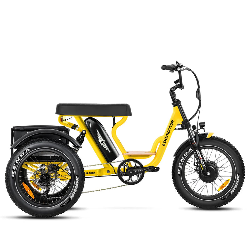 FULL-SUSPENSION E-TRIKES