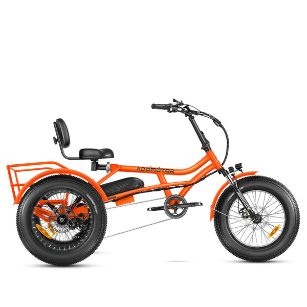 Arisetan II M-360 Mini Semi-Recumbent eTrike – Surf-Wheels 'n E-Bikes